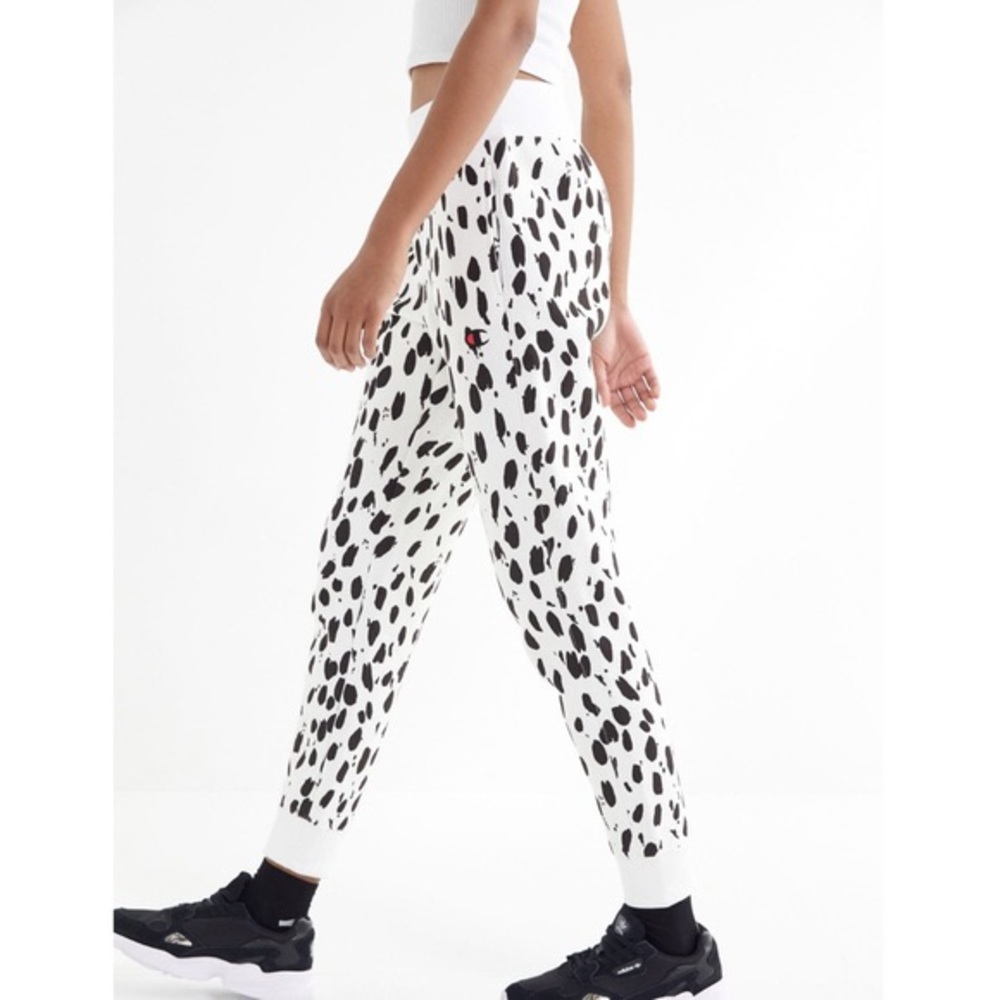 Champion cow print sweatpants